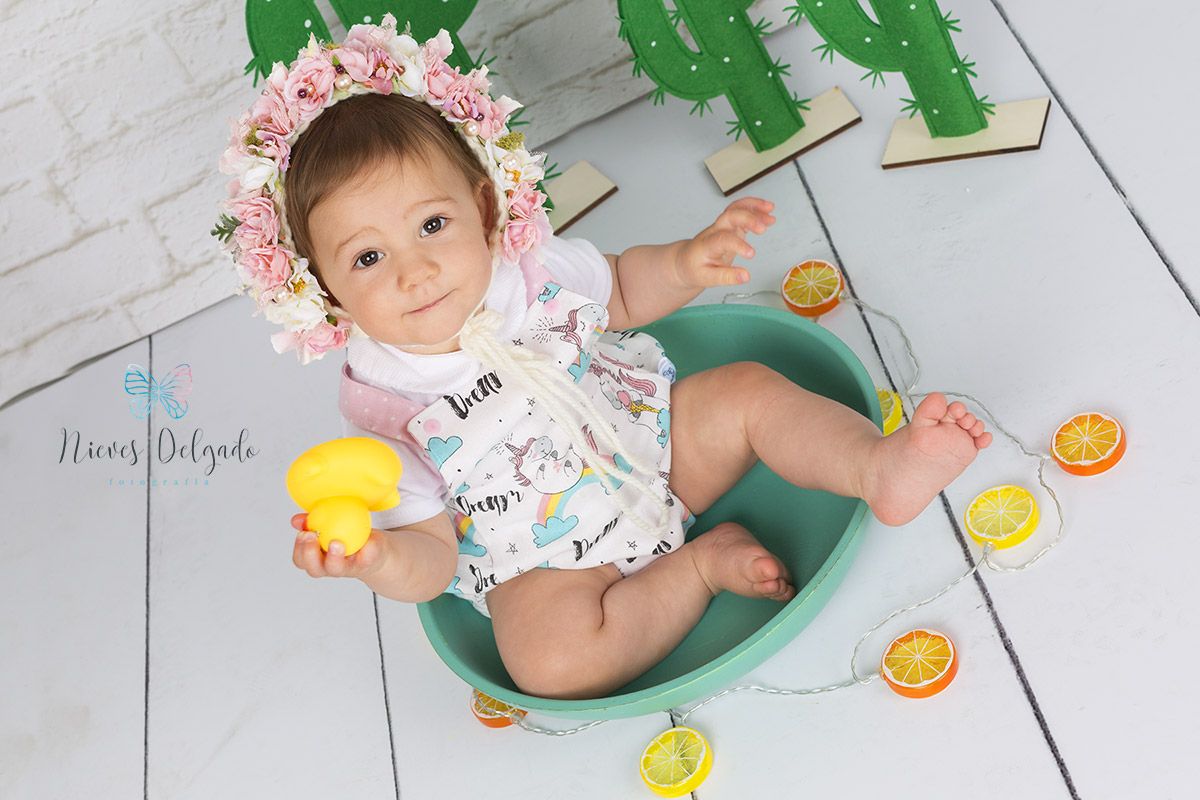 bebé con 6 meses